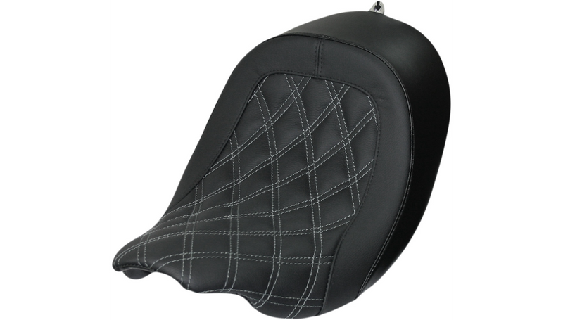 DANNY GRAY Speed Cradle Solo Seat - Diamond Stitch - FL '08-'23 - 21-414DIA - PartsOutlet.com.au