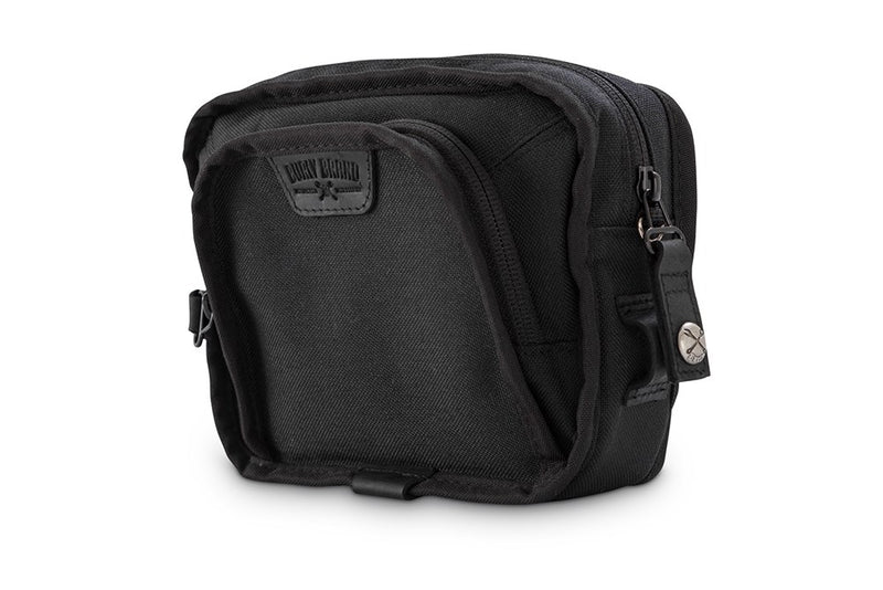 BURLY BRAND Handlebar Bag - Black Cordura B15-1012B - PartsOutlet.com.au