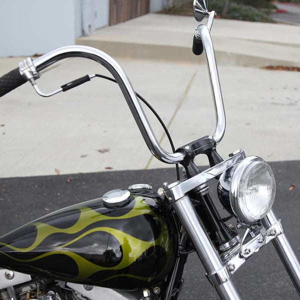 BILTWELL Risers - Thunder - 2" - Black 6402-201-02