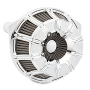 ARLEN NESS 10-GAUGE® INVERTED SERIES AIR CLEANER, CHROME - 00-17 - TWIN CAM (Exc. FBW & 99-01 FI FLT) - 18-942 - PartsOutlet.com.au
