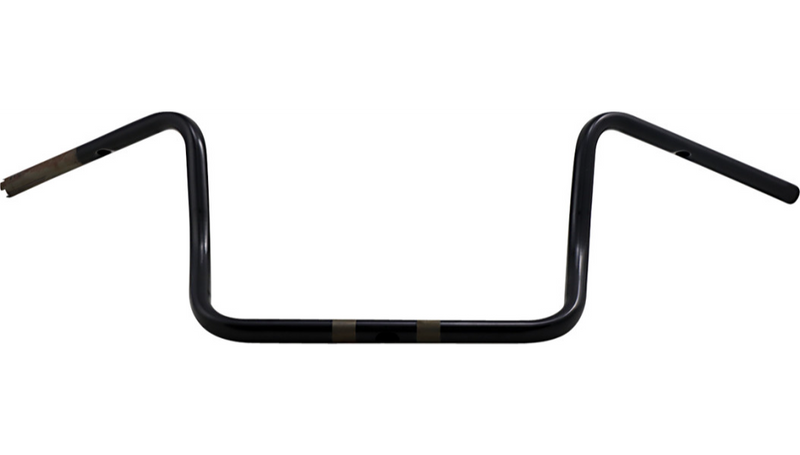 DRAG SPECIALTIES Handlebar - 1" Ape Hanger - 12" - Gloss Black - FL '08-'20 - 0601-5042