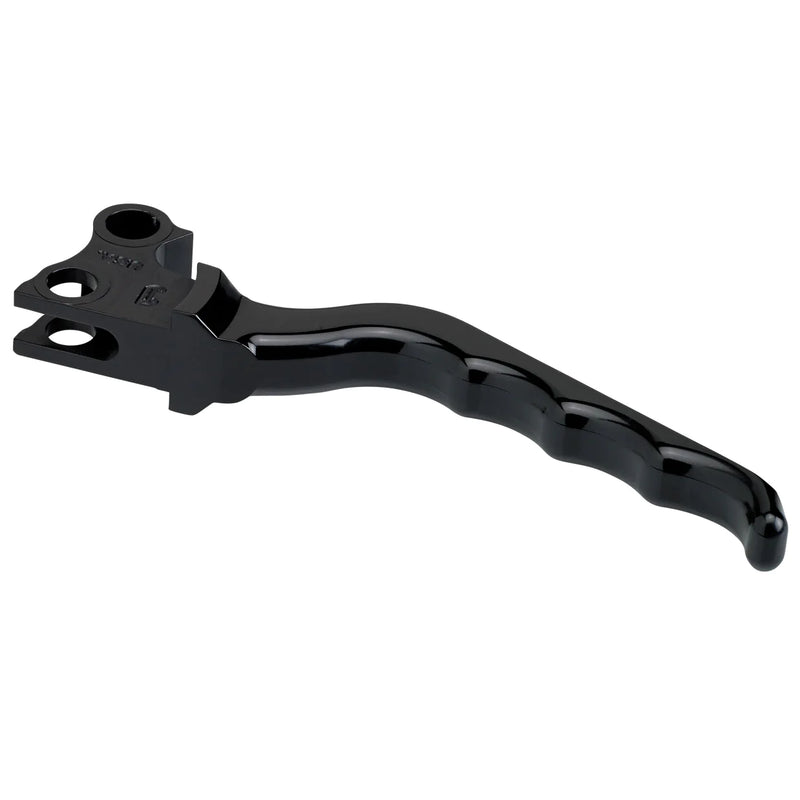 JOKER MACHINE Clutch Lever - Grooved - Black - Harley-Davidson 1982-2017 - 03-31BLK - PartsOutlet.com.au