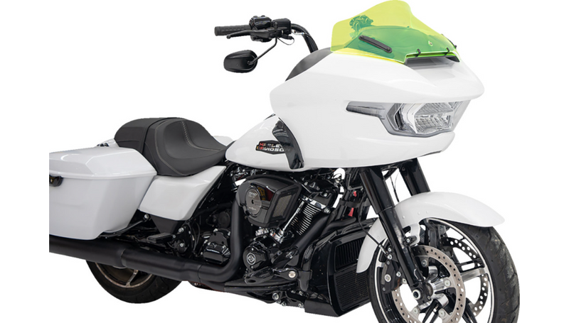 KLOCK WERKS Kolor Flare* Windshield - 10" - Green Ice - FLTR 2024+ - KWW-01-0713