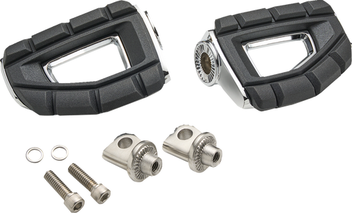 CIRO Chicane* Foot Rests - Chrome 61600