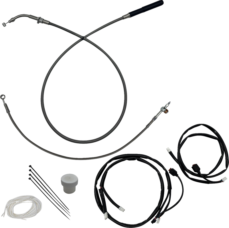 FAT BAGGERS INC. EZ Install Kit - +6" - FLHX/SE - Braided 149014