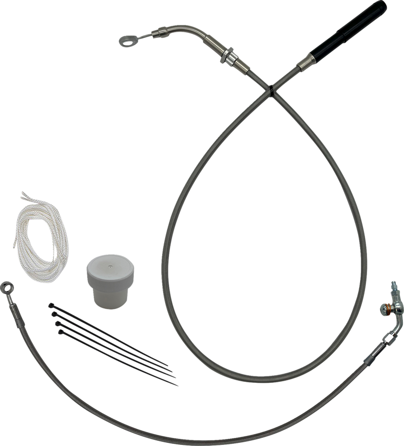 FAT BAGGERS INC. EZ Install Kit - +4" - '21-'23 FLTR - Braided 119914