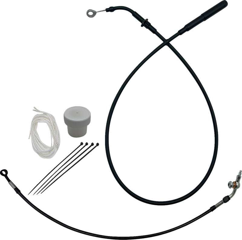 FAT BAGGERS INC. EZ Install Kit - +4" - '21-'23 FLTR - Black 119914-B