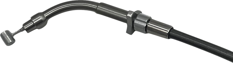 FAT BAGGERS INC. EZ Install Upper Clutch Cable - FLHX/FLTR SE - Stock - Braided 108000