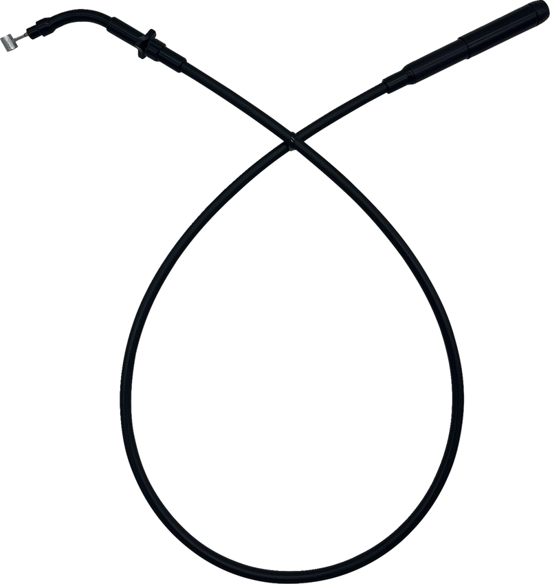 FAT BAGGERS INC. EZ Install Upper Clutch Cable - FLHX/FLTR SE - +4" - Black 108004-B