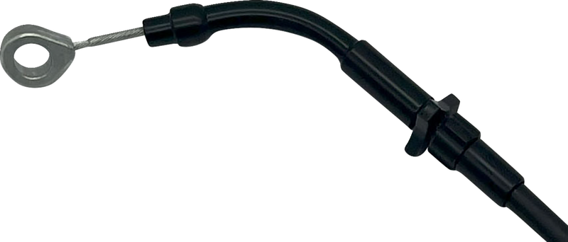 FAT BAGGERS INC. EZ Install Upper Clutch Cable - FLTR/FLHX '21-'23 - Stock Length - Black 118000-B - PartsOutlet.com.au