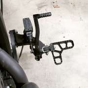 JOKER MACHINE Serrated Heel Pegs - Black - Indian Scout - 08-62-8B - PartsOutlet.com.au