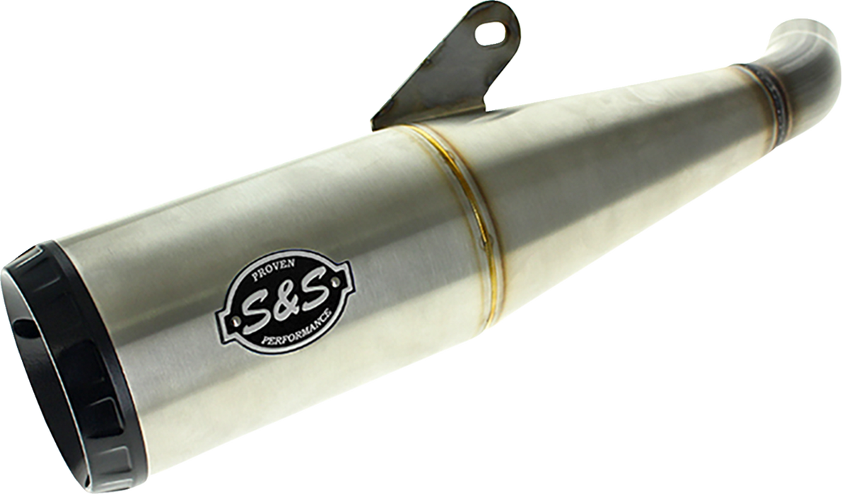 S&S CYCLE Grand National Slip-On Muffler - Stainless Steel - 2024 Harley X500 - 550-1114