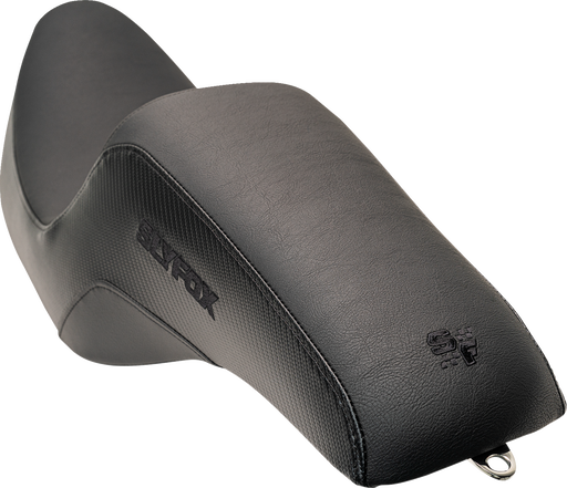 SLYFOX Drifter Seat - Black Logo - Smooth Vinyl - Carbon Fiber - FL '08-'23 0801-1614