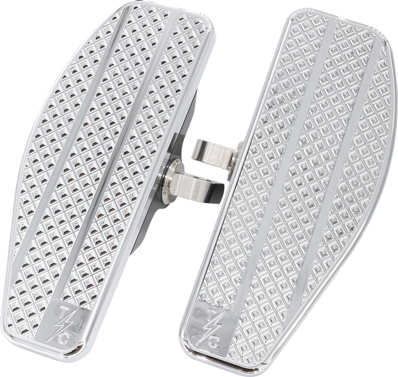 THRASHIN SUPPLY CO. Mini Floorboards - HD Male Mount - Chrome TSC-2025-3 - PartsOutlet.com.au