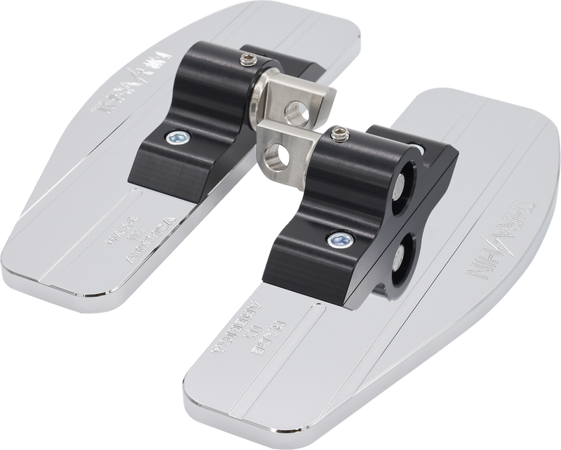 THRASHIN SUPPLY CO. Mini Floorboards - HD Male Mount - Chrome TSC-2025-3 - PartsOutlet.com.au