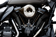 S&S CYCLE Stealth Air Cleaner Kit with Lava Chrome Teardrop for 2023-2024 121 CVO M8 Touring Models , 2024 Road Glide and Street Glide - PartsOutlet.com.au