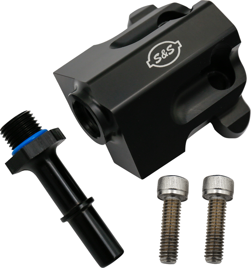 S&S CYCLE Replacement Fuel Rail Kit - Black - M8 Touring 160-0280 - PartsOutlet.com.au
