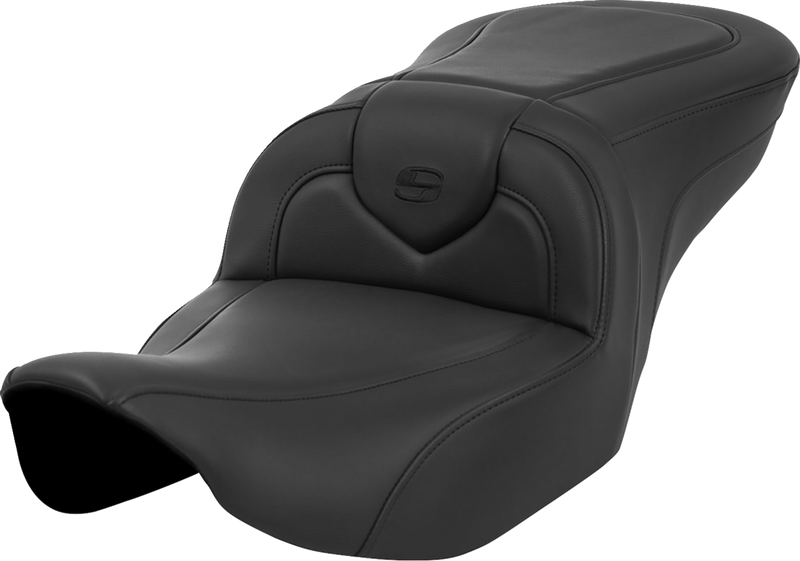 SADDLEMEN Road Sofa Seat - Black Stitching - without Backrest - FL '23-'24 - 823-07-187 - PartsOutlet.com.au