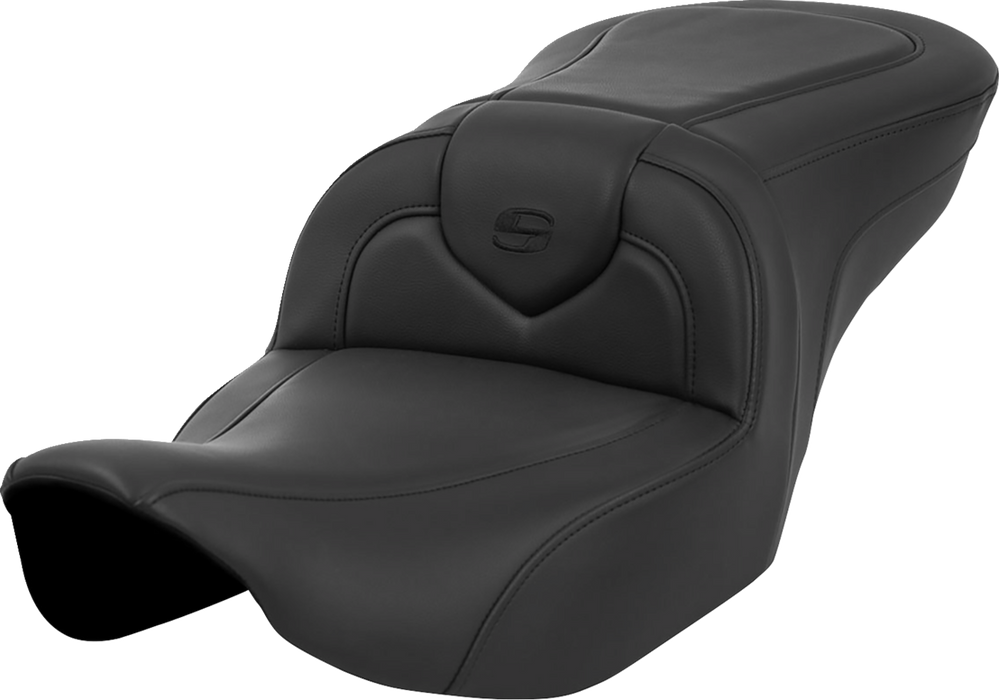 SADDLEMEN Road Sofa Seat - Black Stitching - without Backrest - FL '23-'24 - 823-07-187 - PartsOutlet.com.au