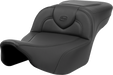 SADDLEMEN Roadsofa Extended Reach Seat - Black Stitch - without Backrest - FL '23-'24 - 823-07-188 - PartsOutlet.com.au