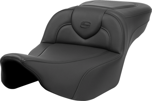 SADDLEMEN Roadsofa Extended Reach Seat - Black Stitch - without Backrest - FL '23-'24 - 823-07-188 - PartsOutlet.com.au