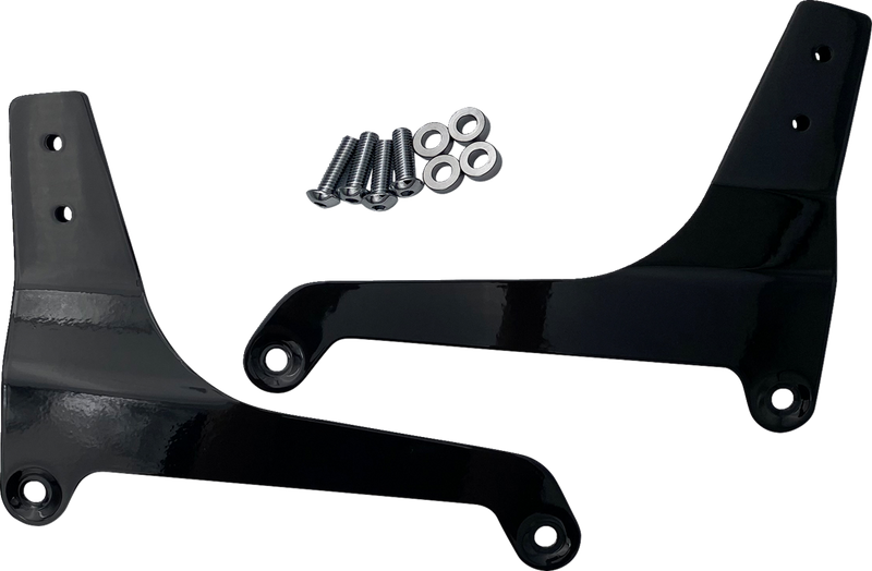 DRAG SPECIALTIES Side Plates - Black X08-0014GB