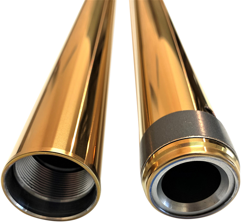 PRO-ONE PERF.MFG. Fork Tube - 39 mm - 24.25" - Gold 105020G