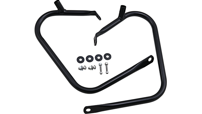 DRAG SPECIALTIES Saddlebag Guards - Harley-Davidson 2009-2013 - Black 21039B - PartsOutlet.com.au