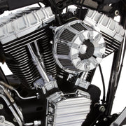 ARLEN NESS 10-GAUGE® INVERTED SERIES AIR CLEANER, CHROME - 00-17 - TWIN CAM (Exc. FBW & 99-01 FI FLT) - 18-942 - PartsOutlet.com.au