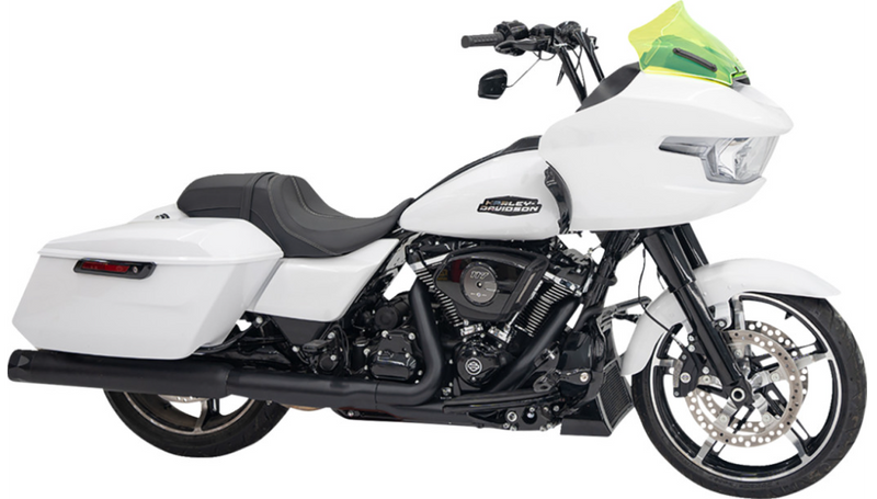 KLOCK WERKS Kolor Flare* Windshield - 10" - Green Ice - FLTR 2024+ - KWW-01-0713