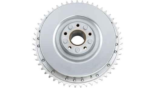 DRAG SPECIALTIES Brake Drum with Sprocket - 67-72 06-0128-BX-LB2 - PartsOutlet.com.au