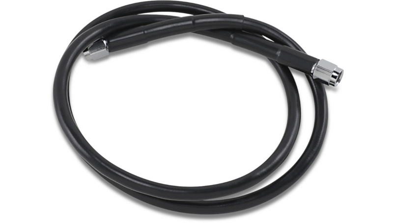 DRAG SPECIALTIES Universal Brake Line - Black - 38" - 838-BLK