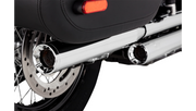 VANCE & HINES Eliminator 300 Slip-On Mufflers - Chrome - '18-'21 Softail - 16316 - PartsOutlet.com.au