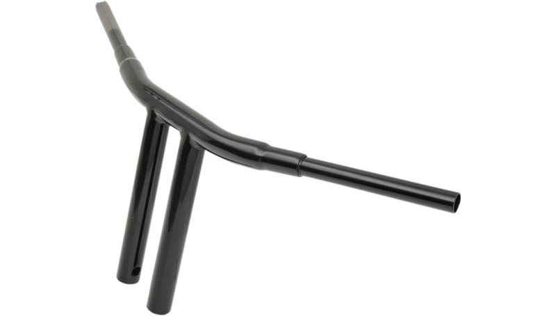 DRAG SPECIALTIES Handlebar - 1 1/2"  "Big" Buffalo - Chopper T-Bar - 12" - Gloss Black - 0601-4319
