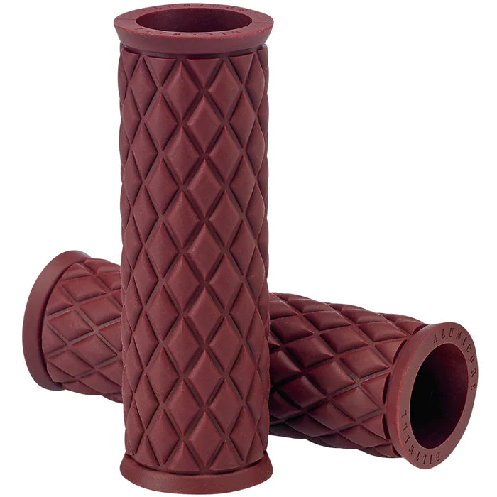 BILTWELL Grips - Alumicore - Replacement - Oxblood 6706-0301 - PartsOutlet.com.au