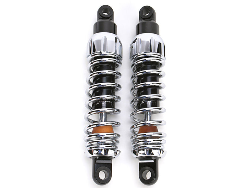 PROGRESSIVE SUSPENSION 444 Series Shock - Chrome - Harley-Davidson Sportster '04-'22 - Standard - 11.5" - 444-4063C