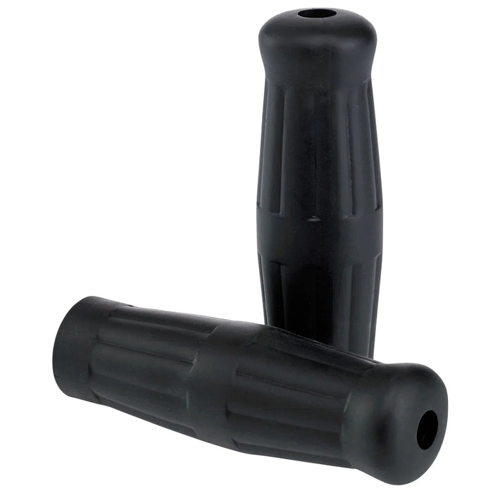 JOKER MACHINE Grips - Radial - Rubber - Black - Harley-Davidson 1980-2020 - 03-61BLK - PartsOutlet.com.au