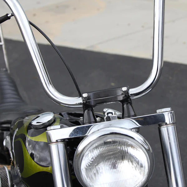 BILTWELL Risers - Thunder - 2" - Black 6402-201-02