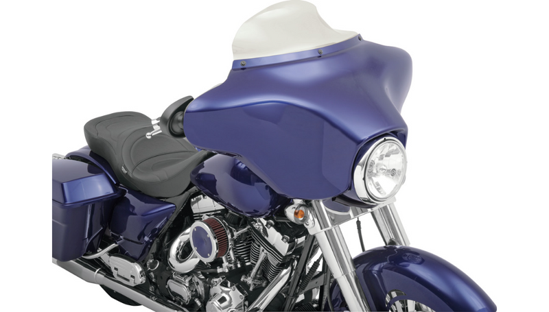 KLOCK WERKS Flare Windshield - 6-1/2" - Tinted - FLHT '96-'13 - KWW-01-0198