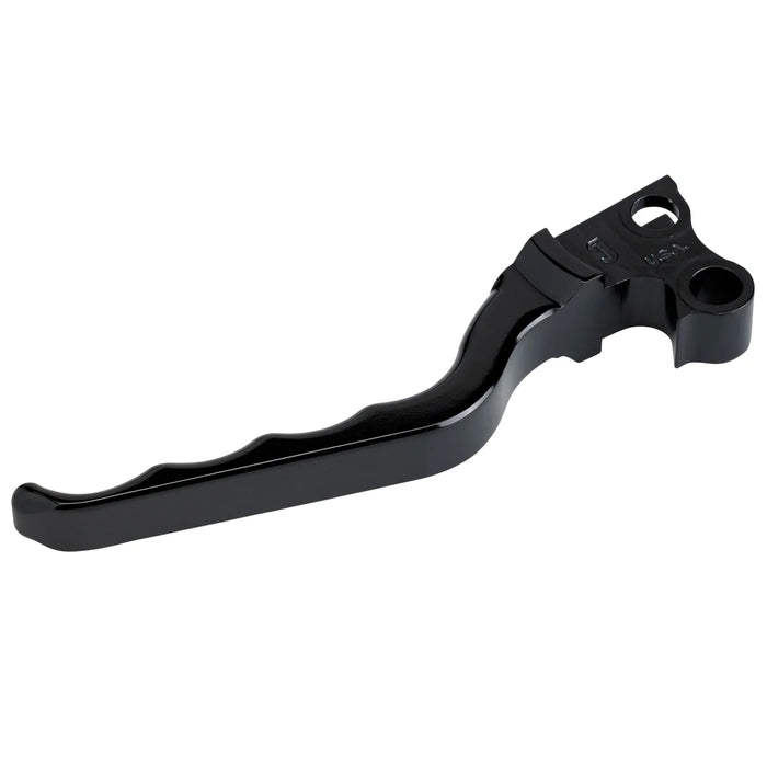 JOKER MACHINE Clutch Lever - Grooved - Black - Harley-Davidson 1982-2017 - 03-31BLK