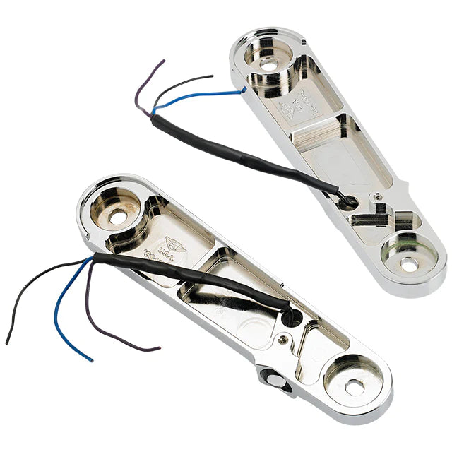 JOKER MACHINE Streamliner Turn Signals - Smooth - Chrome - '14-'20 XL - 05-211-3 - PartsOutlet.com.au