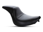 LE PERA Daytona Sport Dual Seat – Smooth. Fits Softail 2006-2017 With OEM 200 Rear Tyre - LK-540S - PartsOutlet.com.au