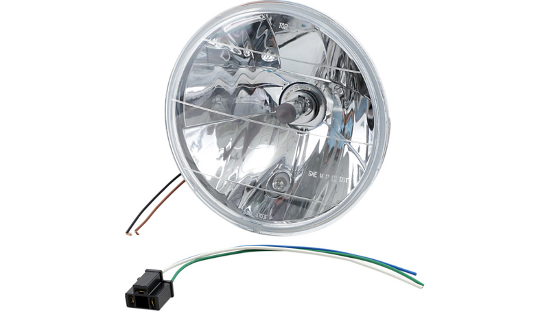 DRAG SPECIALTIES 7" Headlight with Running Light 160395-LBX1