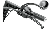 DRAG SPECIALTIES Levers - Slotted - HD '96-'17 - Black H07-0769B - PartsOutlet.com.au