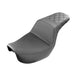 SADDLEMEN Step Up Seat - Rear Lattice Stitched - Dyna '04-'05 - 804-04-173 - PartsOutlet.com.au