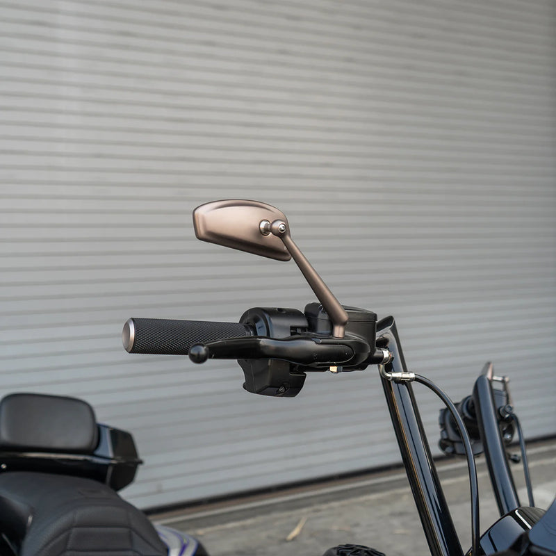 ARLEN NESS TEARCHOP FORGED MIRRORS, TITANIUM - RIGHT - 510-021 - PartsOutlet.com.au