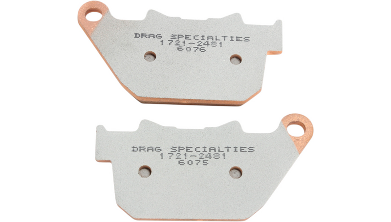 DRAG SPECIALTIES Sintered Brake Pads - Harley-Davidson 2004-2013 - Sportster HDP949 - PartsOutlet.com.au