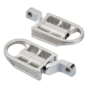 BILTWELL Mushman Step Footpegs - Polished 7002-302-02 - PartsOutlet.com.au