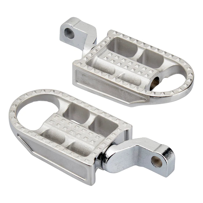 BILTWELL Mushman Step Footpegs - Polished 7002-302-02 - PartsOutlet.com.au