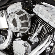 ARLEN NESS 10-GAUGE® INVERTED SERIES AIR CLEANER, CHROME - 00-17 - TWIN CAM (Exc. FBW & 99-01 FI FLT) - 18-942 - PartsOutlet.com.au